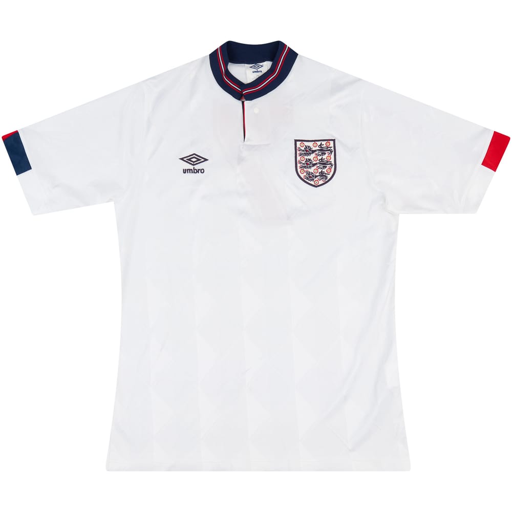 1988-90 England Match Issue Home Shirt #7