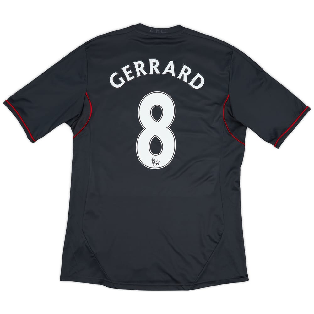 2011-12 Liverpool Away Shirt Gerrard #8 - 5/10 - (M)