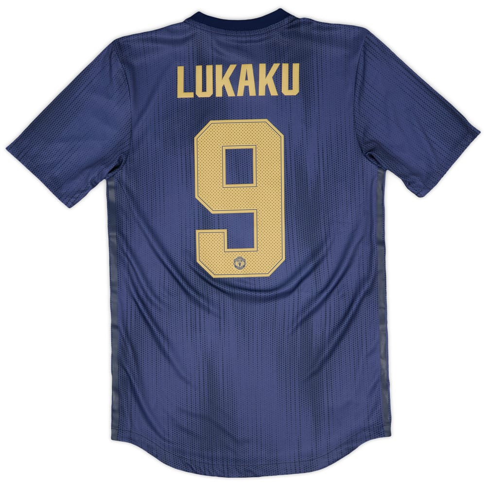 2018-19 Manchester United Authentic Third Shirt Lukaku #9 (S)
