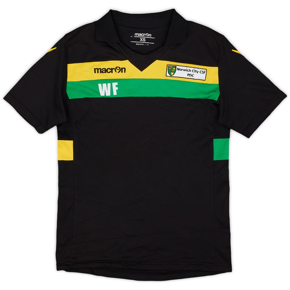 2010-11 Norwich City Community Staff Macron Polo Shirt - 9/10 - (XS)