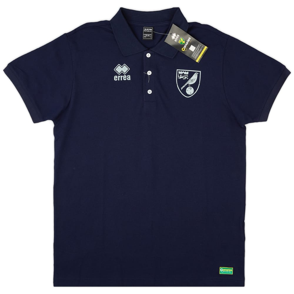2017-18 Norwich Errea Polo T-Shirt