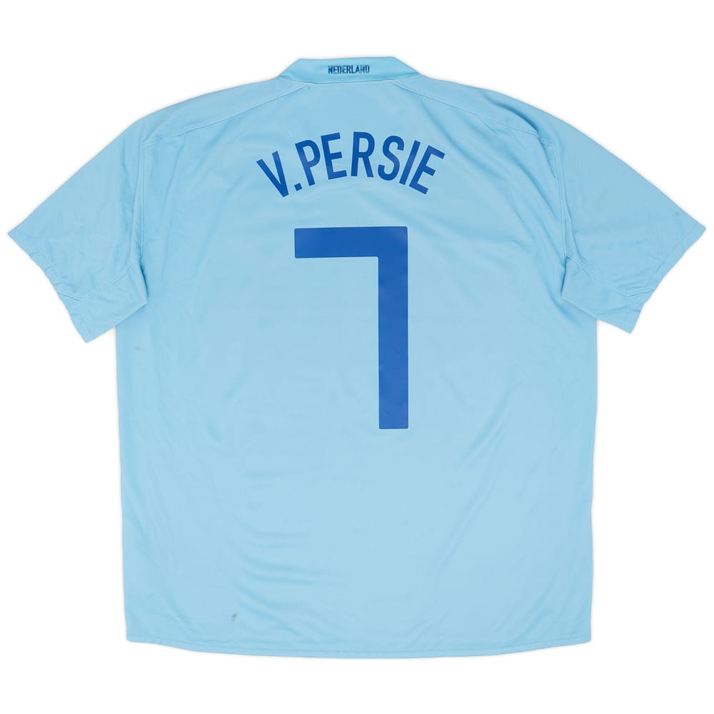 2008-10 Netherlands Away Shirt v.Persie #7 - 6/10 - (XL)