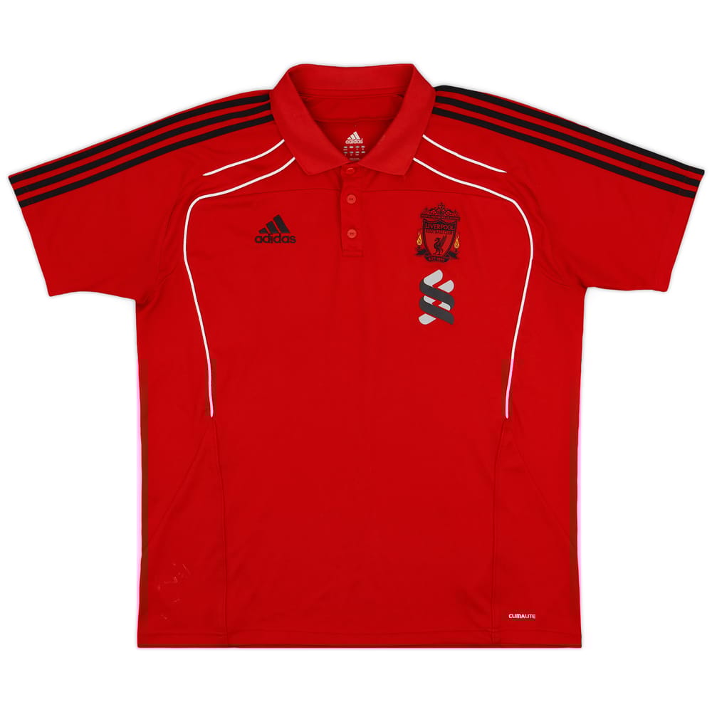 2010-11 Liverpool adidas Polo Shirt - 7/10 - (XXL)
