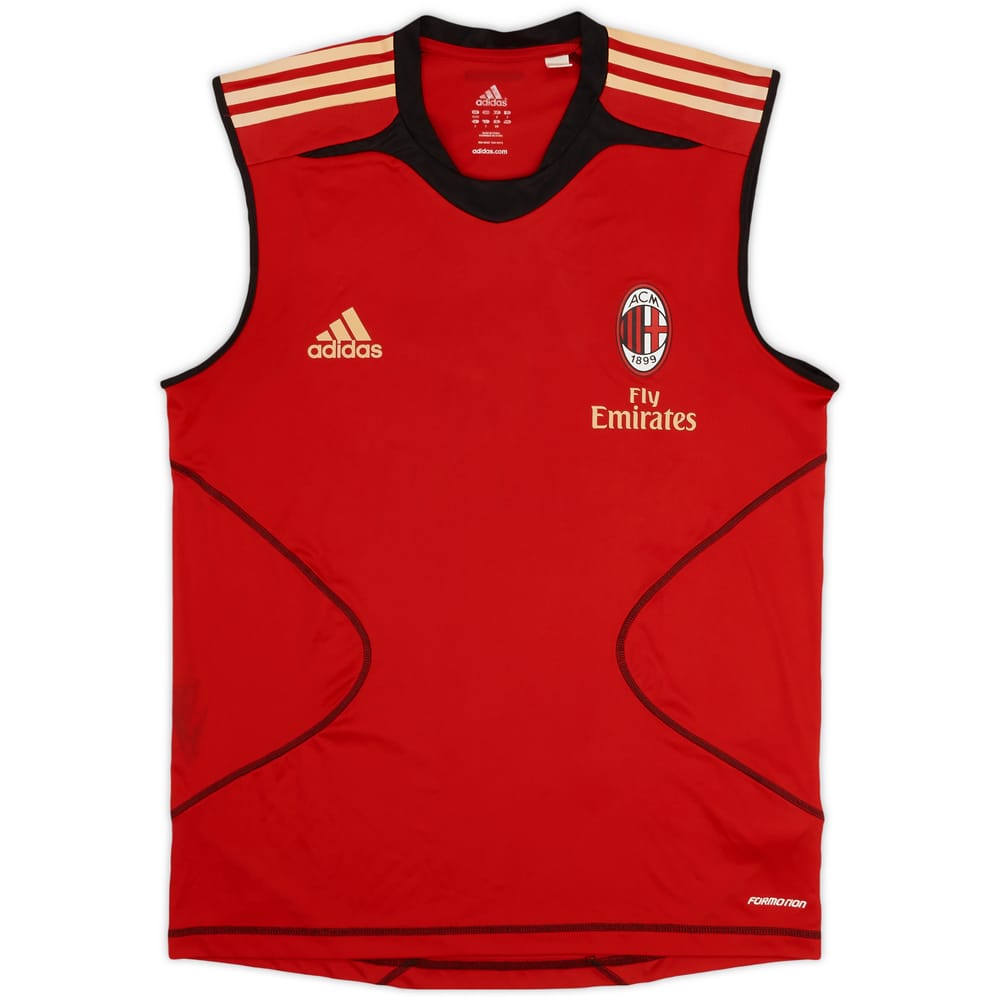 2010-11 AC Milan adidas Formotion Training Vest - 9/10 - (L)