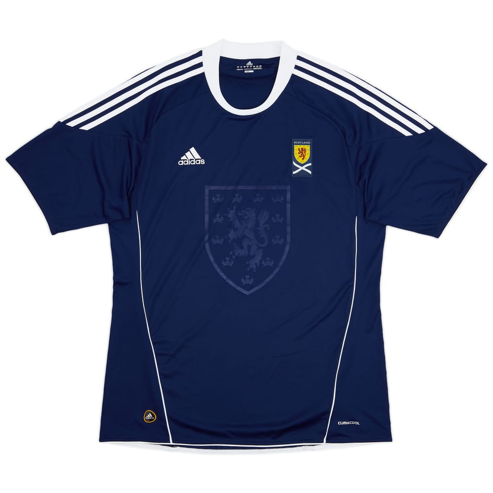 2010-11 Scotland Home Shirt - 8/10 - (XL)