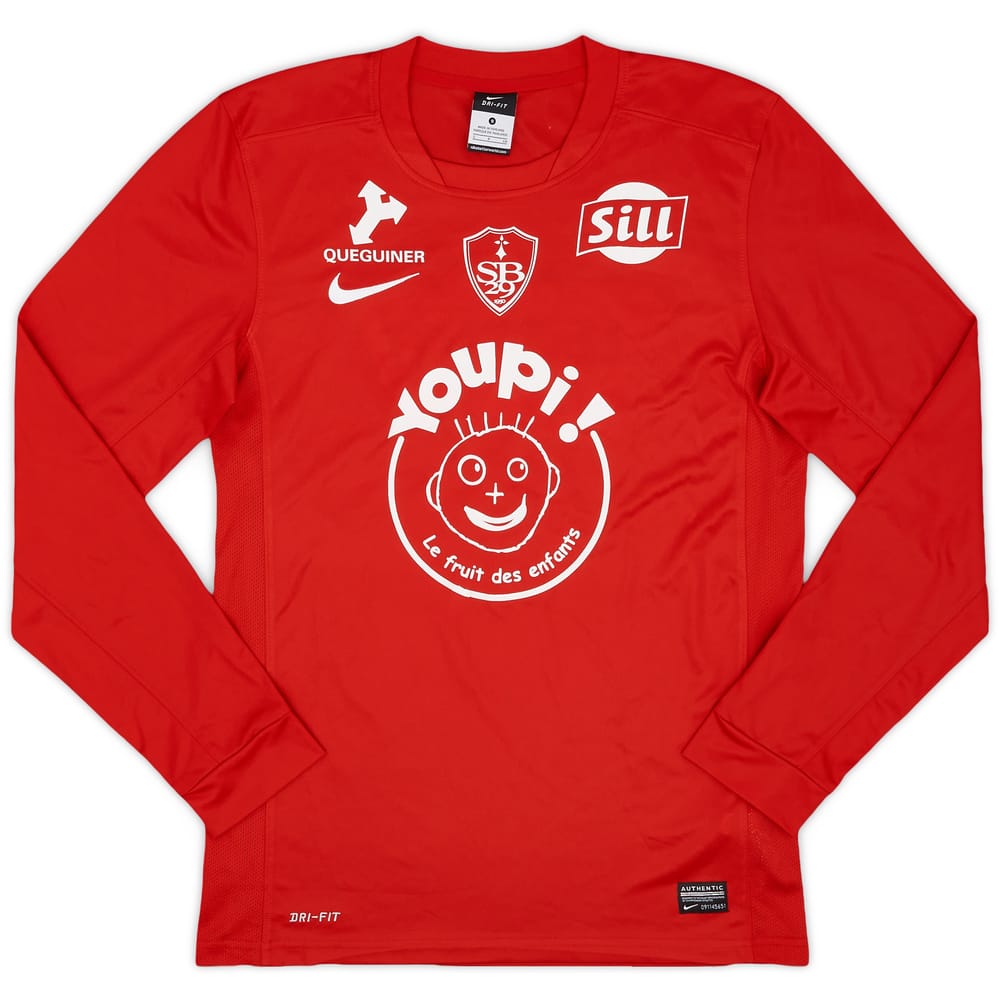 2015-16 Stade Brestois Nike Training L/S Shirt - 8/10 - (S)