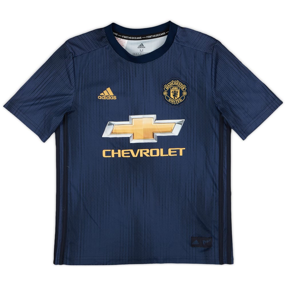 2018-19 Manchester United Third Shirt - 9/10 - (M.Boys)