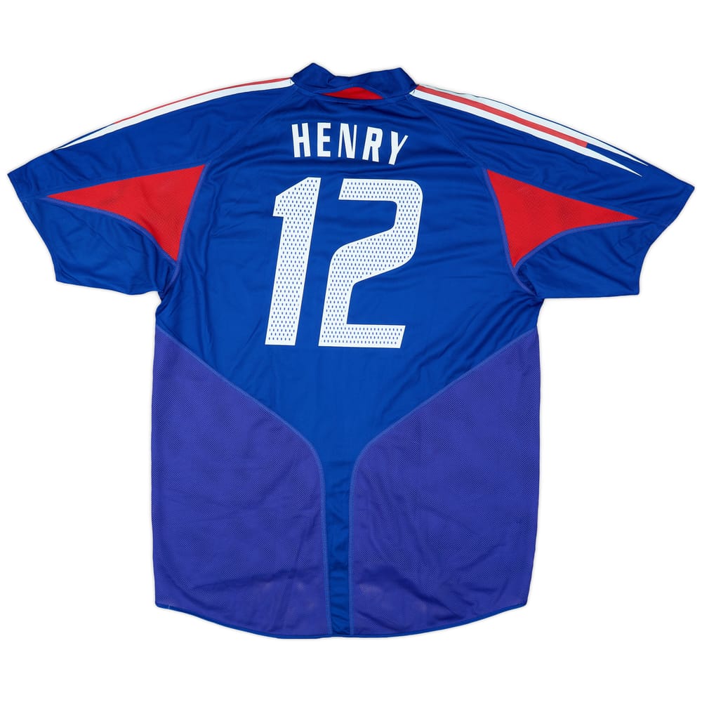 2004-06 France Home Shirt Henry #12 (L)