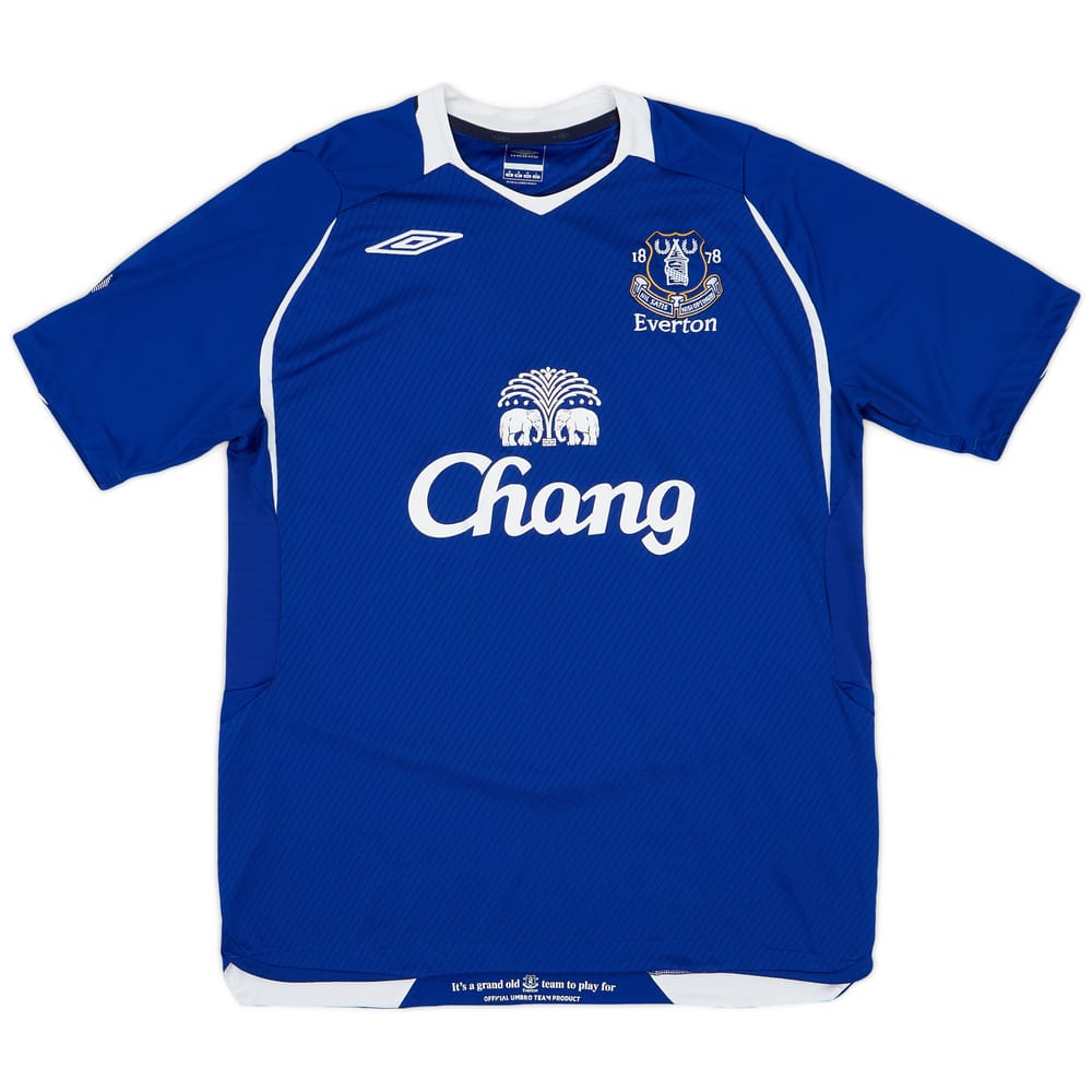 2008-09 Everton Home Shirt - 8/10 - (M)
