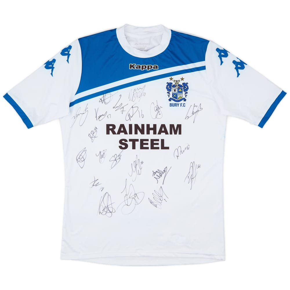 2016-17 Bury Signed Home Shirt - 9/10 - (L)