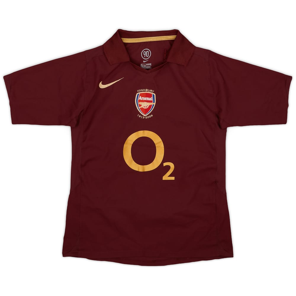 2005-06 Arsenal Home Shirt - 5/10 - (M.Boys)