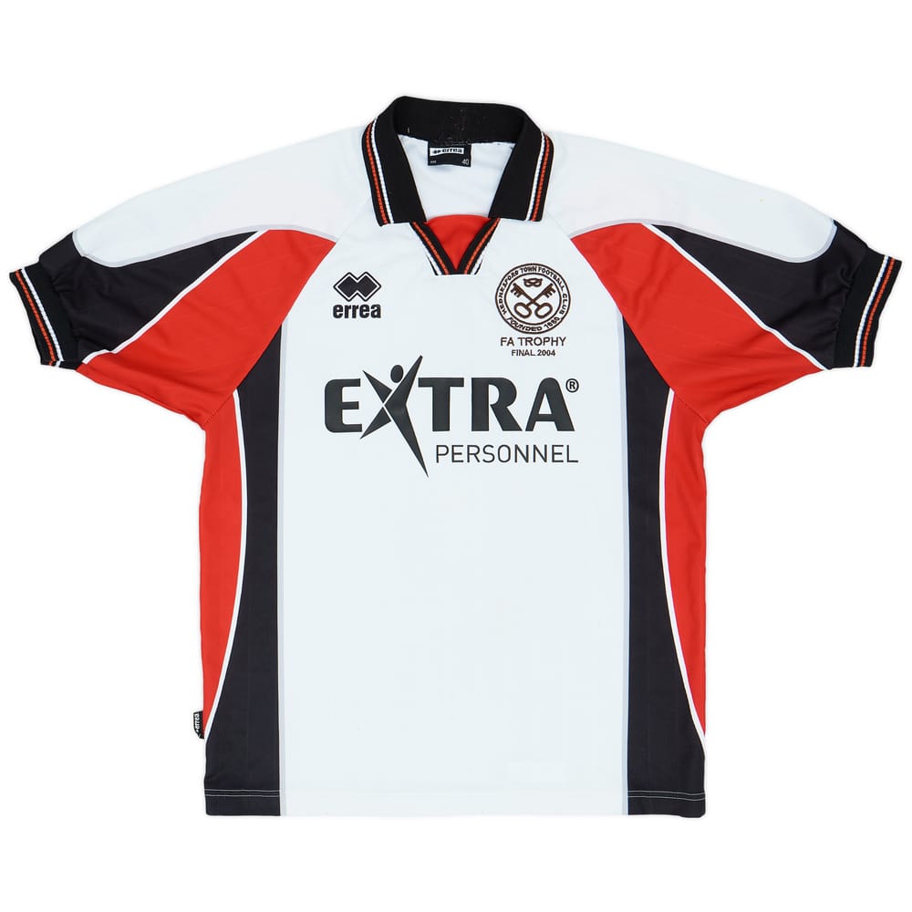 2003-05 Hednesford Town 'FA Trophy Final 2004' Home Shirt - 7/10 - (S)