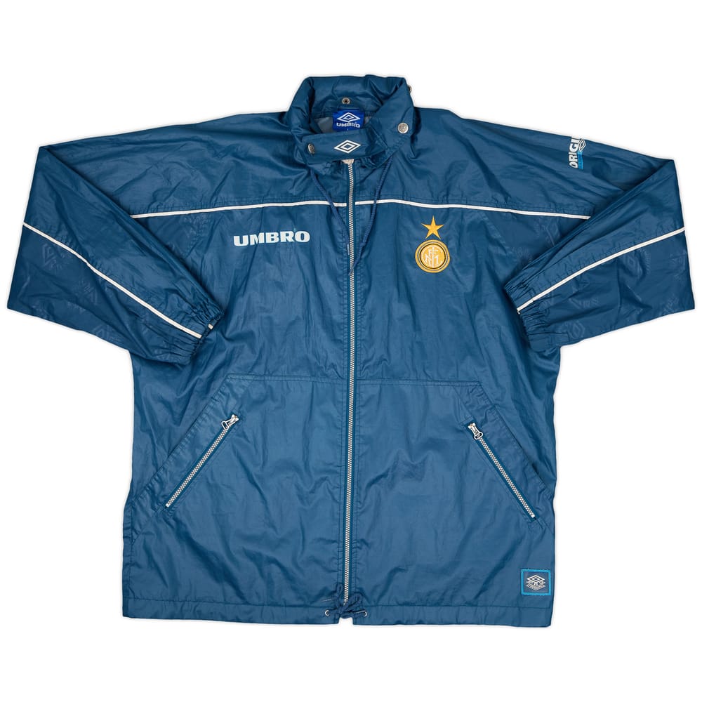 1996-98 Inter Milan Umbro Rain Jacket - 10/10 - (L)