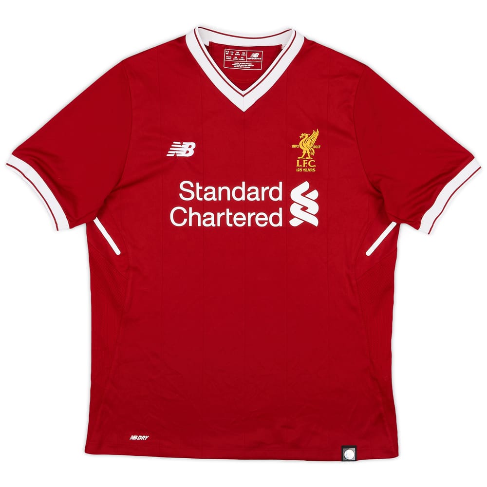 2017-18 Liverpool 125 Years Home Shirt - 9/10 - (XL.Boys)