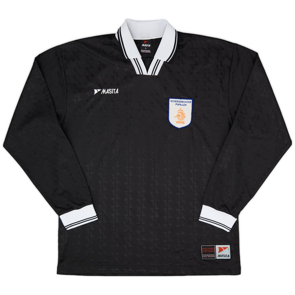 1990s Netherlands Masita Youth Referee L/S Shirt - 9/10 - (L)
