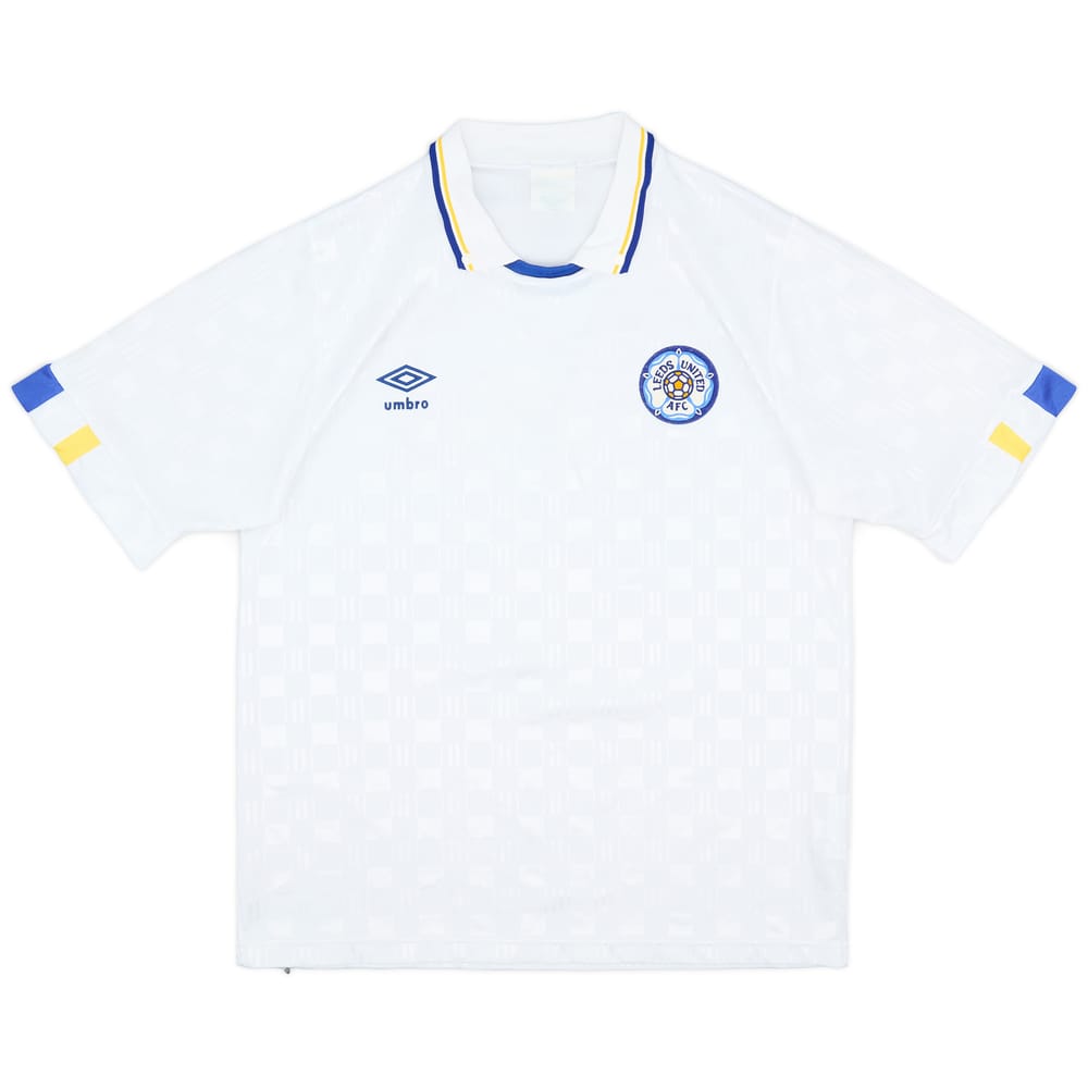 1988-90 Leeds United Home Shirt - 9/10 - (M)
