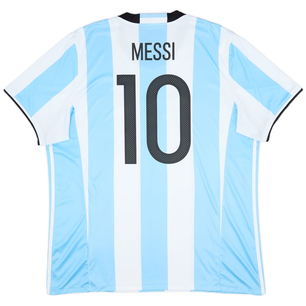 2016-17 Argentina Home Shirt Messi #10 - 8/10 - (XXL)