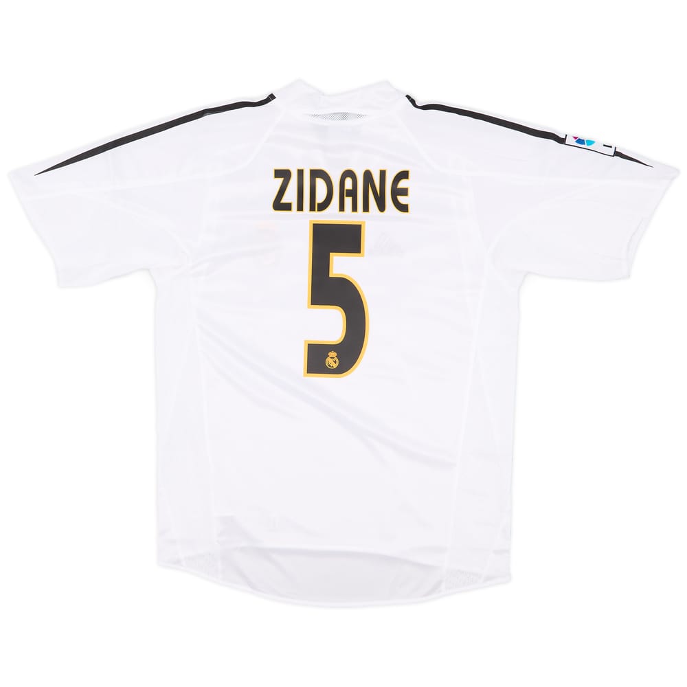 2004-05 Real Madrid Home Shirt Zidane #5 (S)