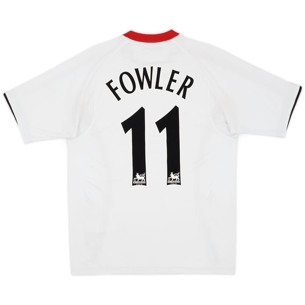 2005-06 Liverpool Away Shirt Fowler #11 - 8/10 - (M)