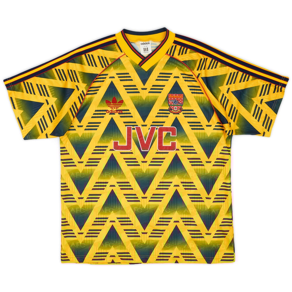 1991-93 Arsenal Away Shirt - 8/10 - (M/L)