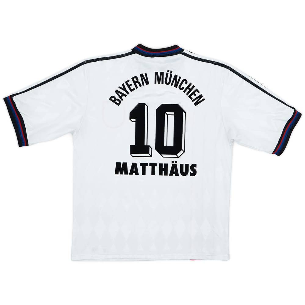1996-98 Bayern Munich Away Shirt Matthaus #10 - 7/10 - (M)