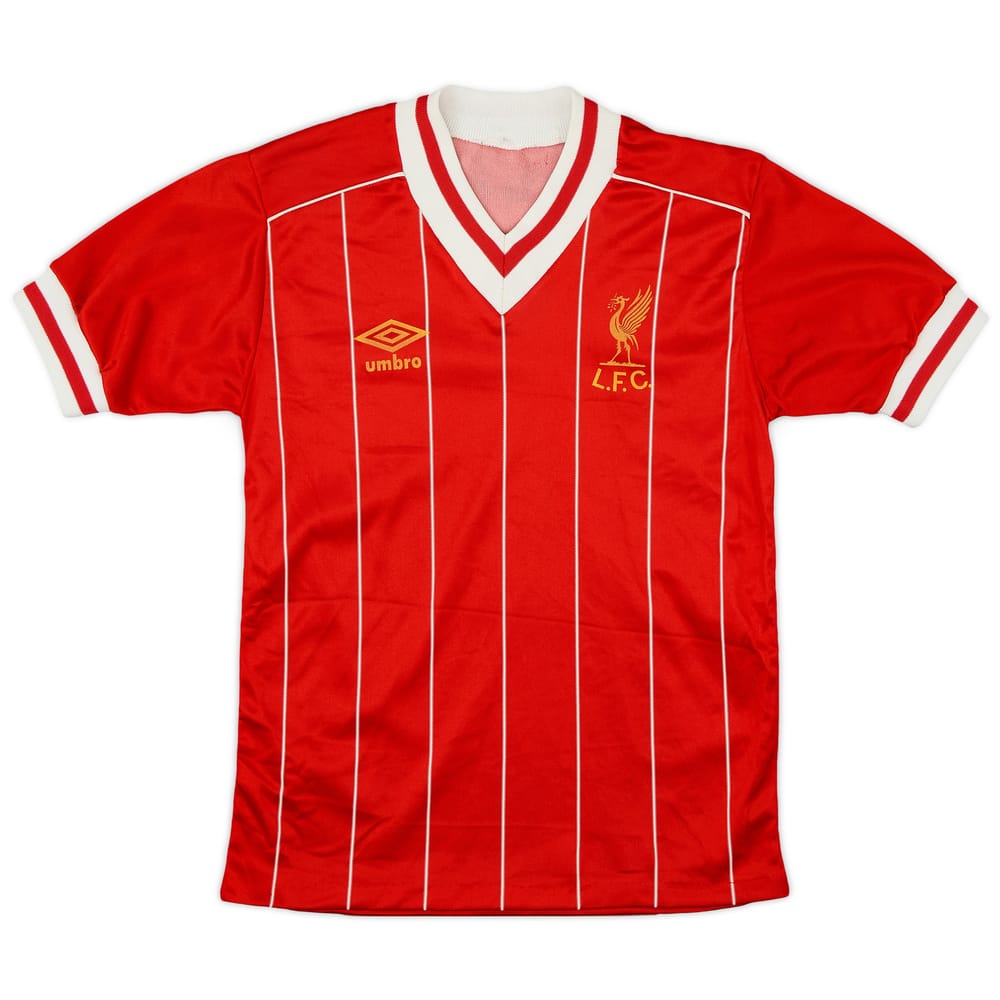 1982-85 Liverpool Home Shirt - 5/10 - (L.Boys)