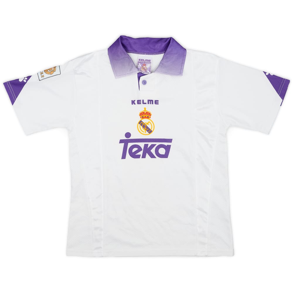 1997-98 Real Madrid Home Shirt - 7/10 - (L.Boys)