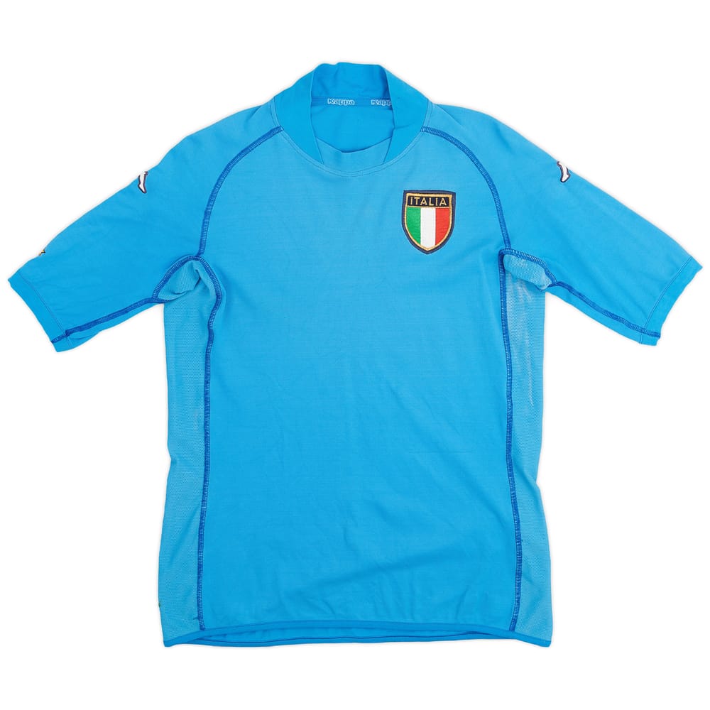 2002 Italy Home Shirt - 4/10 - (XXL.Boys)