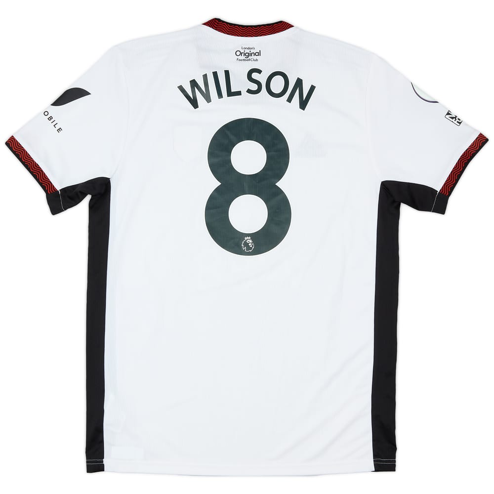 2022-23 Fulham Match Issue Home Shirt Wilson #8