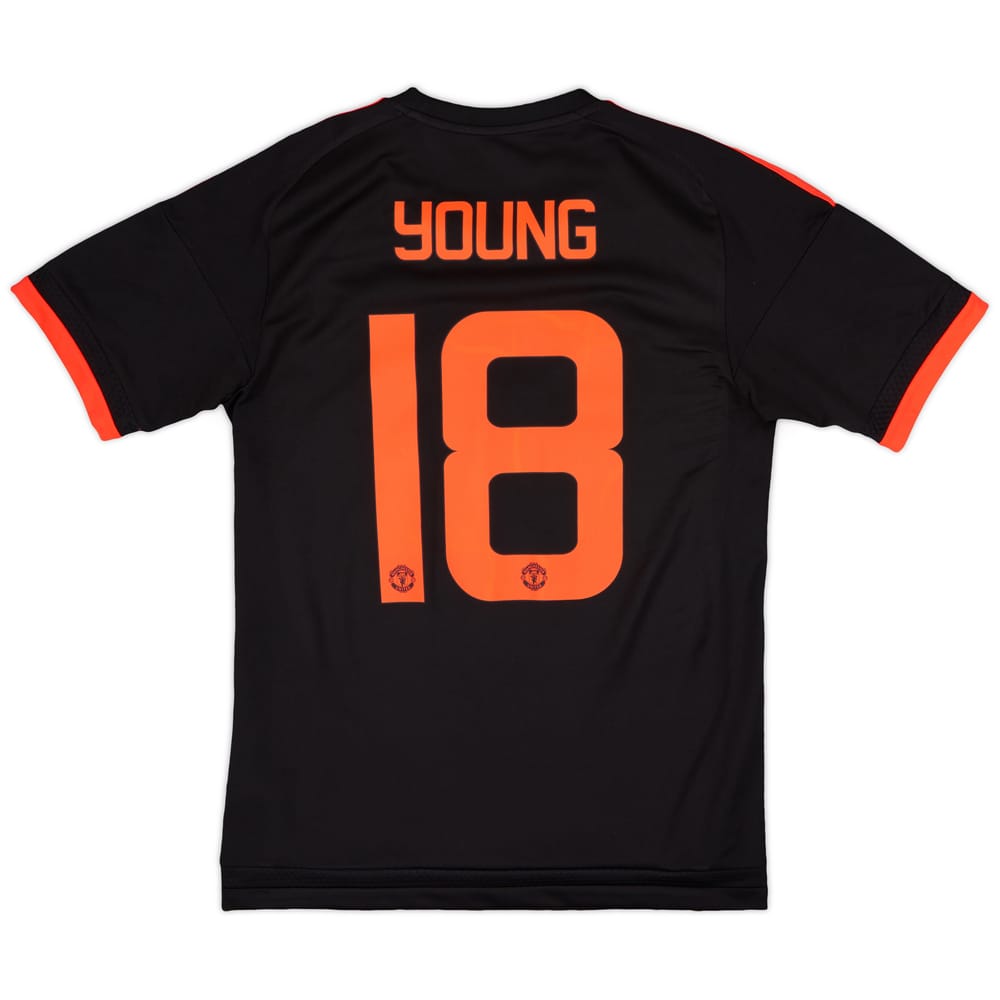 2015-16 Manchester United Third Shirt Young #18 - 9/10 - (S)