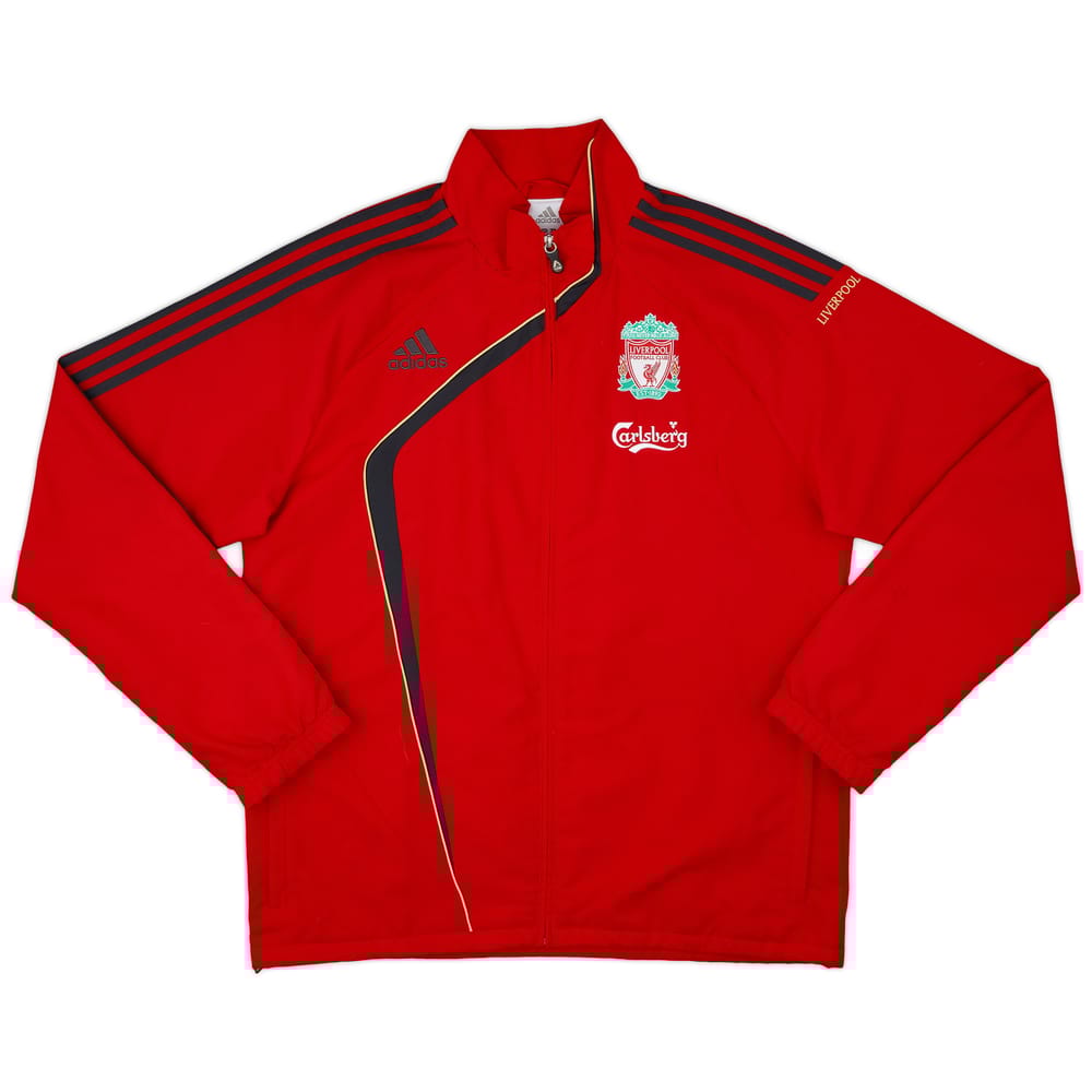 2009-10 Liverpool adidas Track Jacket - 8/10 - (L)