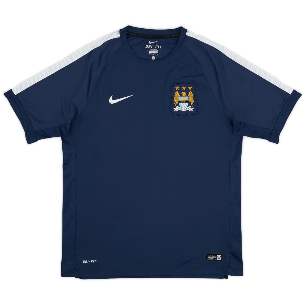 2014-15 Manchester City Nike Training Shirt - 9/10 - (L)