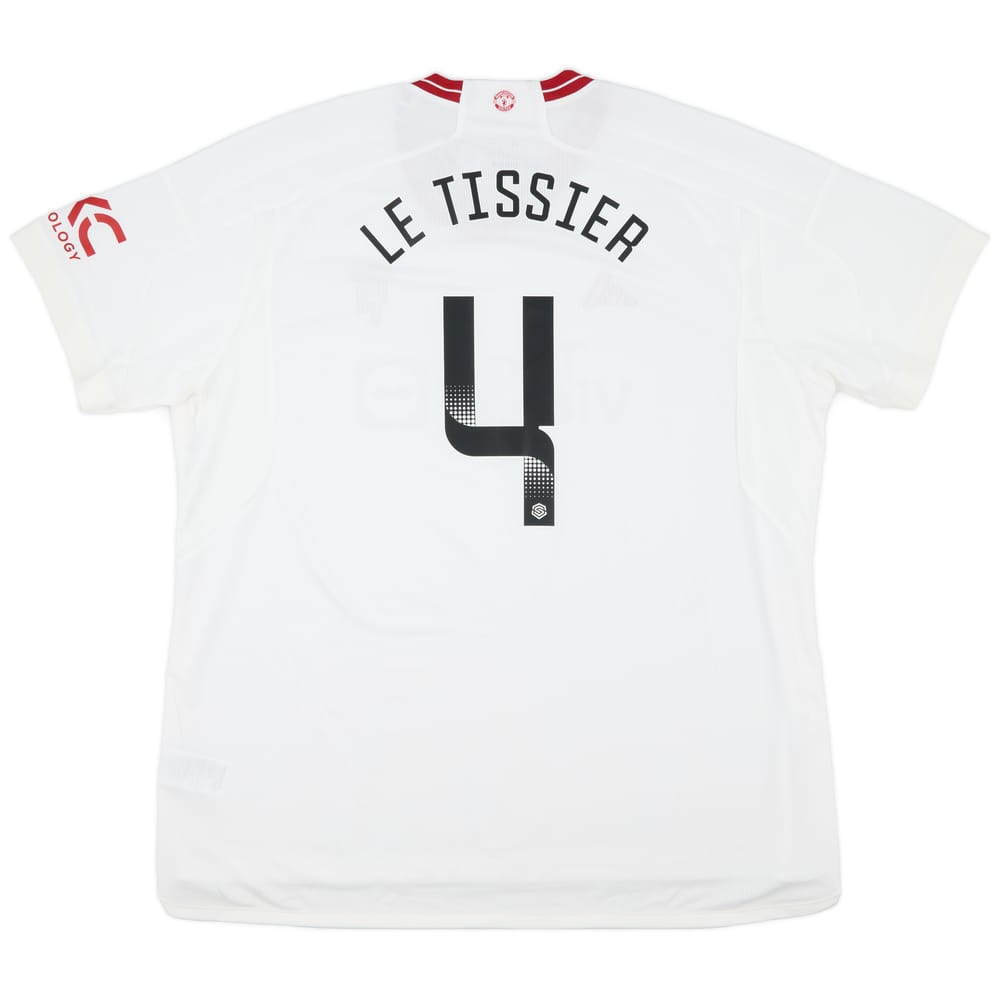 2023-24 Manchester United Third Shirt Le Tissier #4 (XXL)