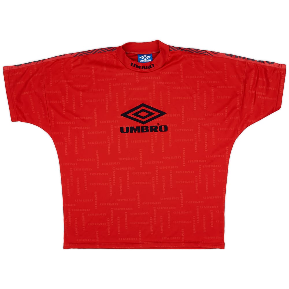 1990s Umbro Training Shirt - 8/10 - (XL)