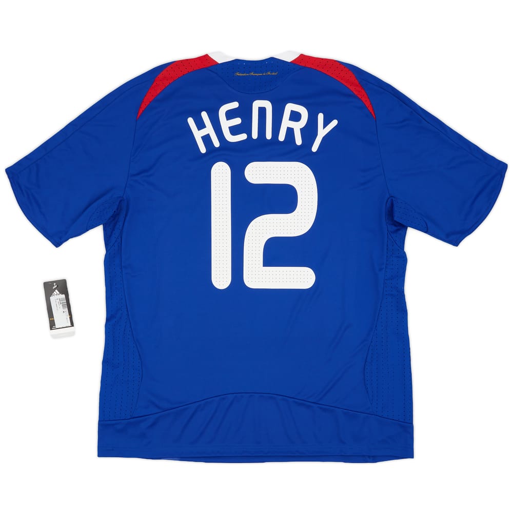 2007-08 France Home Shirt Henry #12 (XL)