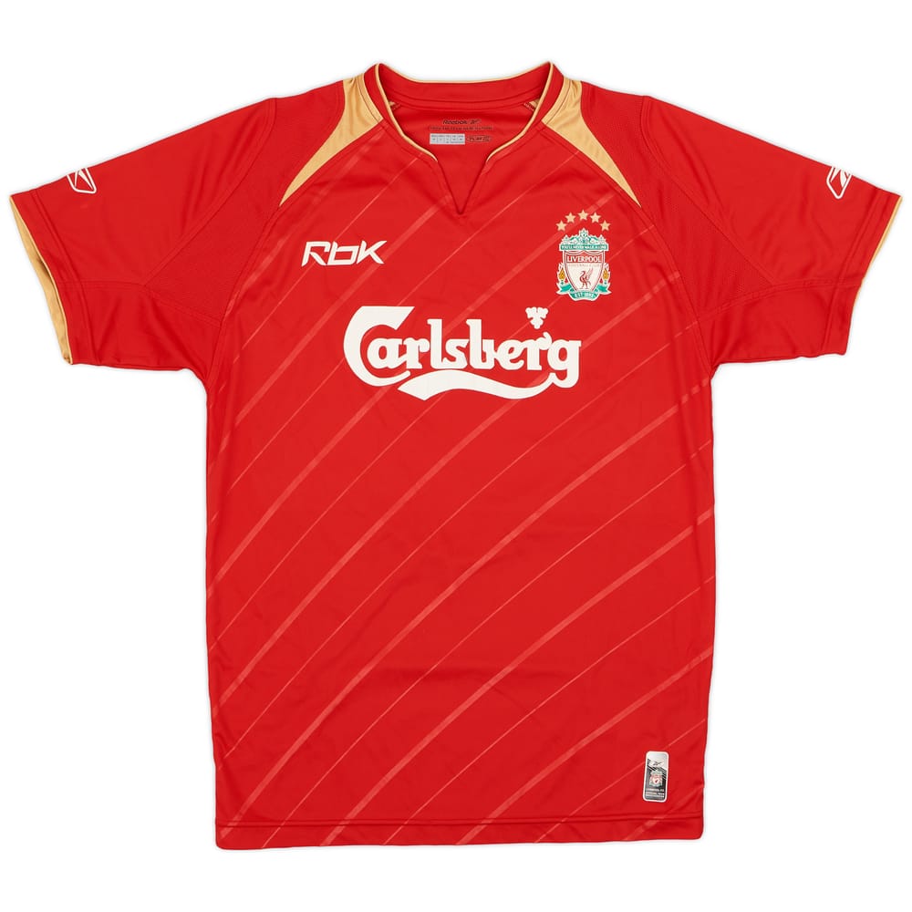 2005-06 Liverpool CL Home Shirt - 7/10 - (XS)
