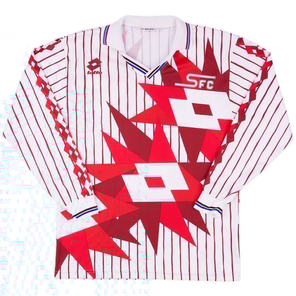 1992-94 Servette Away L/S Shirt - 9/10 - (M)