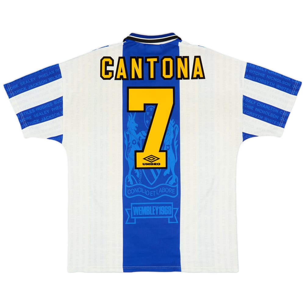 1994-96 Manchester United Third Shirt Cantona #7 - 7/10 - (L)