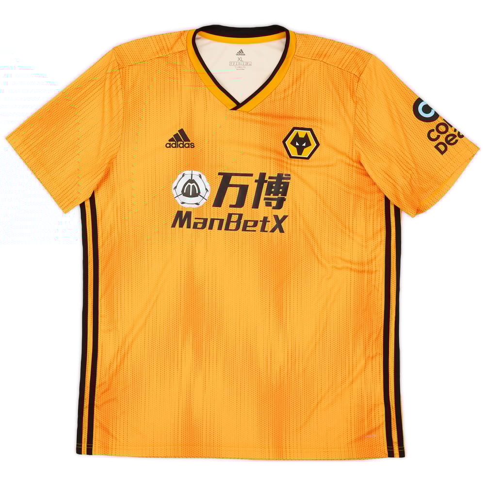 2019-20 Wolves Home Shirt - 9/10 - (XL)