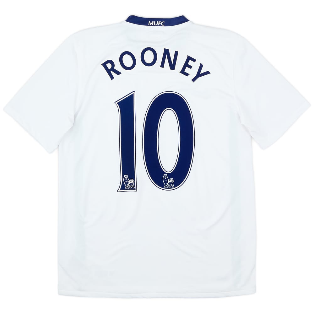 2008-10 Manchester United Away Shirt Rooney #10 - 9/10 - (S)