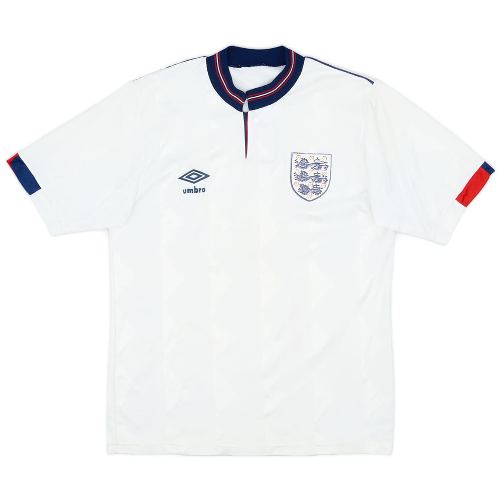 1987-90 England Home Shirt - 7/10 - (S)