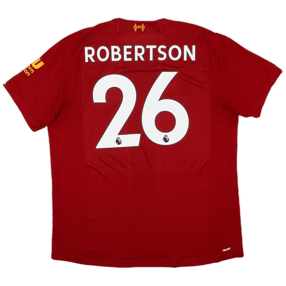 2019-20 Liverpool Home Shirt Robertson #26 - 7/10 - (XL)