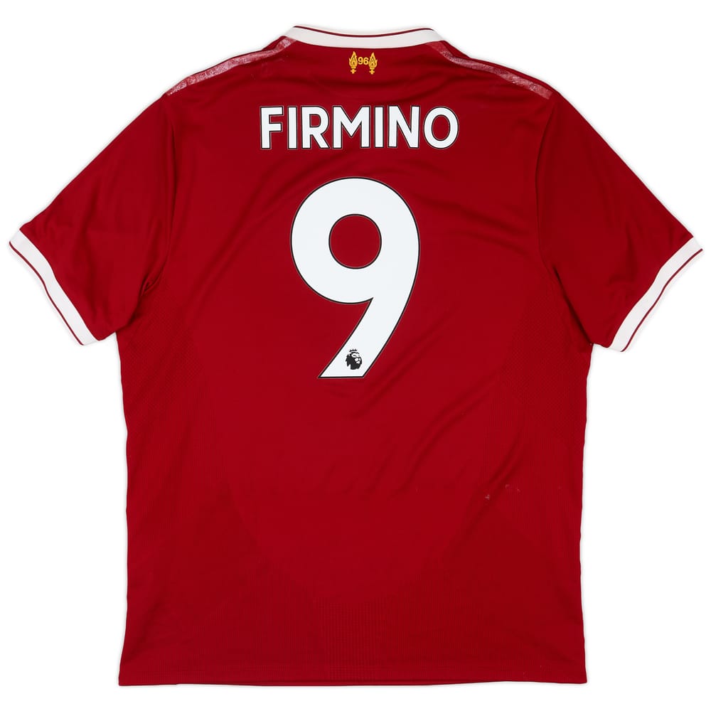 2017-18 Liverpool 125 Years Home Shirt Firmino #9 - 6/10 - (L)