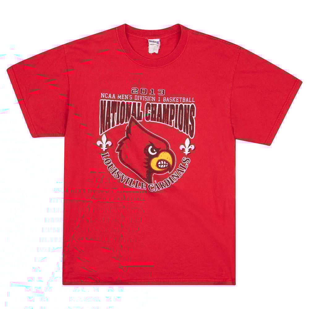 2013 Louisville Cardinals National Champions Tee L