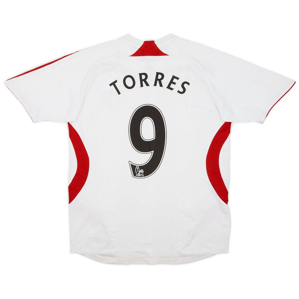 2007-08 Liverpool Away Shirt Torres #9 - 5/10 - (L.Boys)