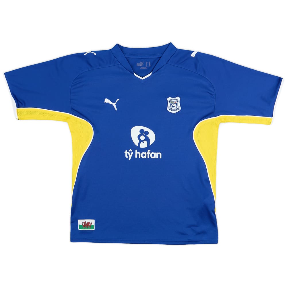 2009-10 Cardiff Home Shirt - 9/10 - (XL.Boys)