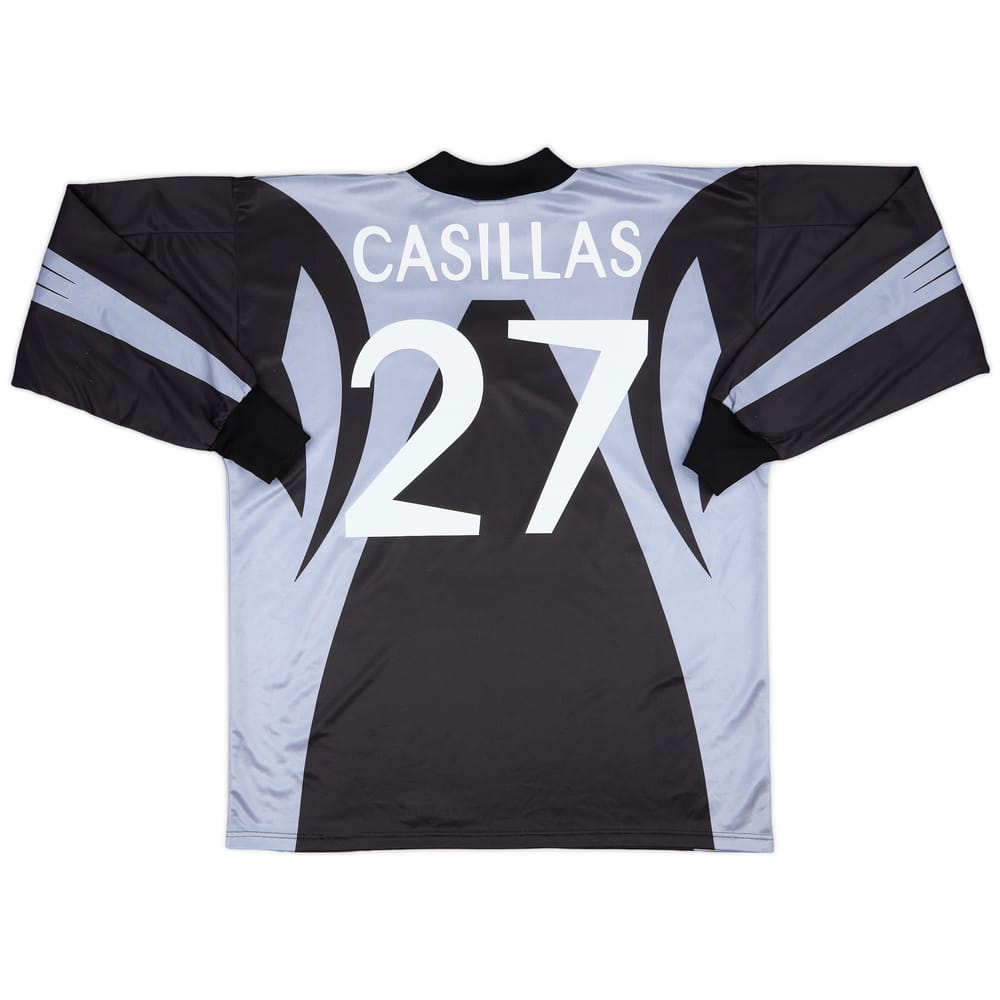 1999-01 Real Madrid GK Shirt Casillas #27 - 9/10 - (XL)