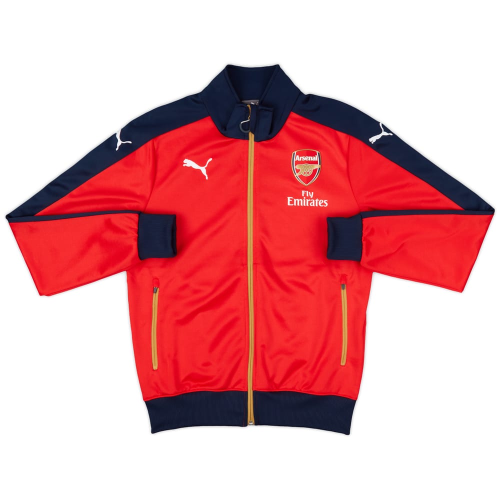 2015-16 Arsenal Puma Track Jacket - 8/10 - (S)
