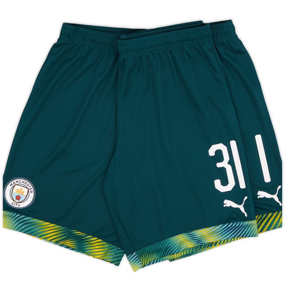 2019-20 Manchester City Player Issue GK Home Shorts # - 7/10 - (XL)