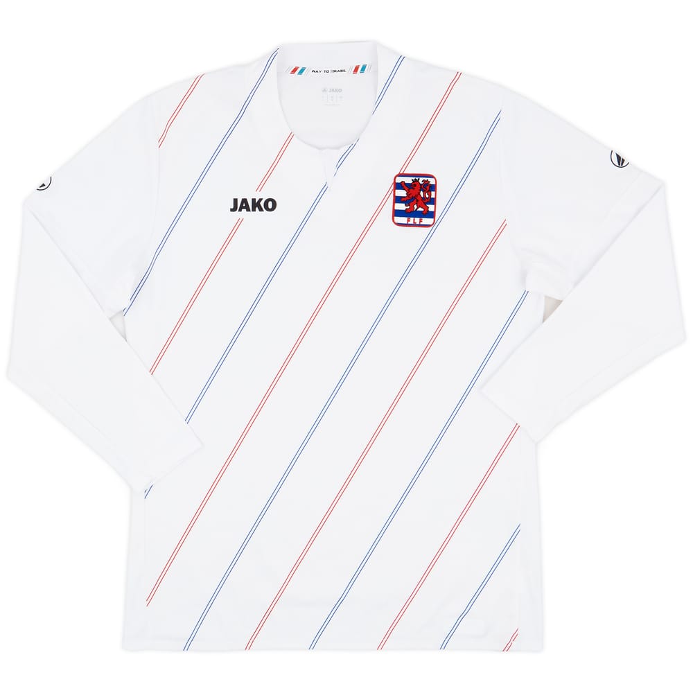 2012 Luxembourg Away L/S Shirt - 8/10 - (M)
